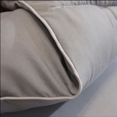 All Season White Microfiber Polyester Comforter Hollow Fiber Quilt Cover Sets