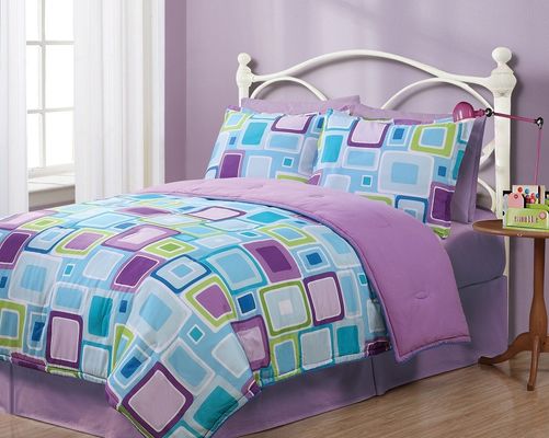All Season Floral Printed Microfiber Comforter Polyester Filling Microfiber Bed Comforter