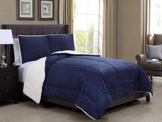 Winter Super Soft Fleece Comforter  Fleece Duvet Cove With 100% Polyester Filling