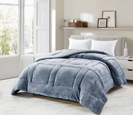 Winter Warmth Fleece Comforter Flannel Microfiber Comforter Super Softness 100% Polyester Filling
