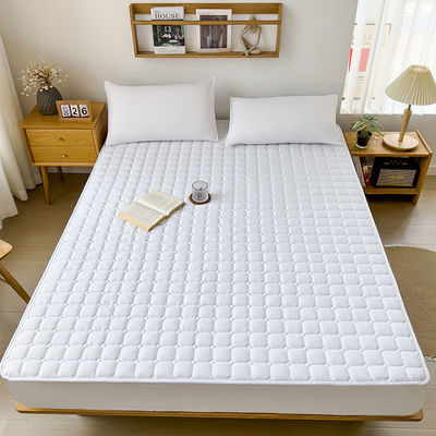 Machine Washable Bedding Mattress Protector Waterproof White Mattress Protector Topper