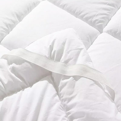 100% Cotton Mattress Protector Machine Washable Mattress Topper Fitted Sheet Style