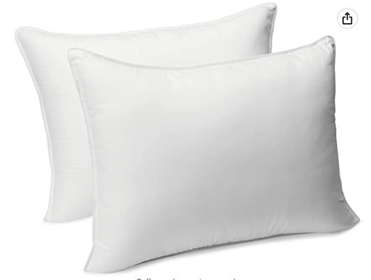 100% Polyester Microfiber Pillow Soft Touch Microfiber Solid Pillow
