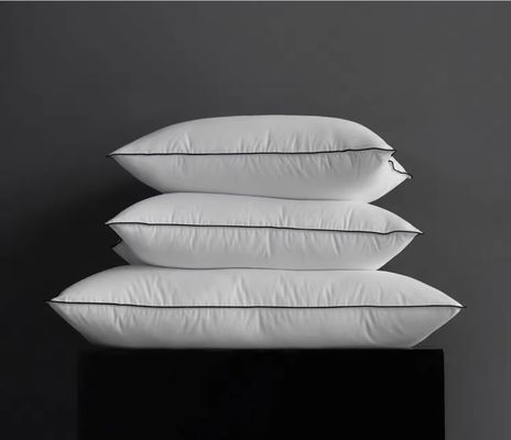 Medium Durability 100% Cotton Pillow 0.5kg - 2kg Fluffy Queen Size Bed Pillows