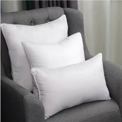200-300 TC 100% Cotton Pillow Rectangle Square  Pure Cotton Pillows With Polyester Filling