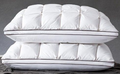 Hotel Super Soft Down Pillow Breathable Soft Fluffy Luxury Gusseted Down Pillow