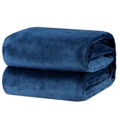 Soft 260gsm Flannel Throw Blanket Baby Plaid Flannel Swaddle Blanket