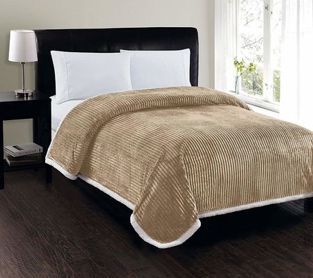 Highly Breathable Cozy Flannel Blanket Flannel Sheet Blanket For Hotel Machine Washable