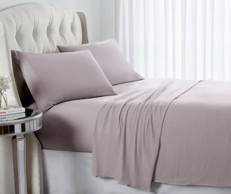 Fade Resistant Hypoallergenic Microfiber Bed Sheet Soft Microfiber Sheets Modern Style