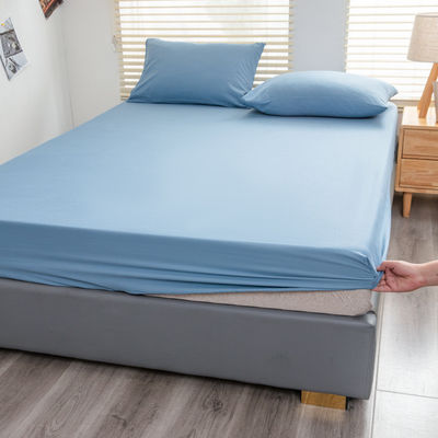 Luxury Plain / Fitted Bed Sheet Set Hypoallergenic 400 Thread Count Cotton Sheets
