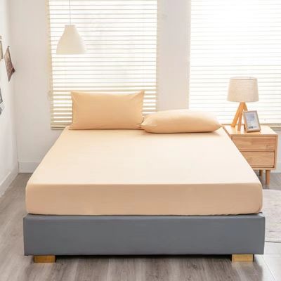 Soft 100% Cotton White 233 Thread Count Bed Sheet Set For All Season Comfort