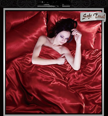 Luxurious Microfiber Satin Bed Linens Super Soft Fade Resistant Satin Top Sheet