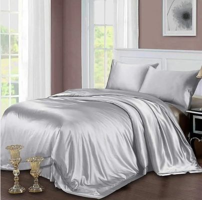 Soft Satin Bedding Pillow Case Set Moisture Wicking Bedding Pillow Protector Covers