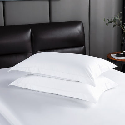 Hypoallergenic Solid Color White Pillow Covers Luxury Pillow Covers Customized Color
