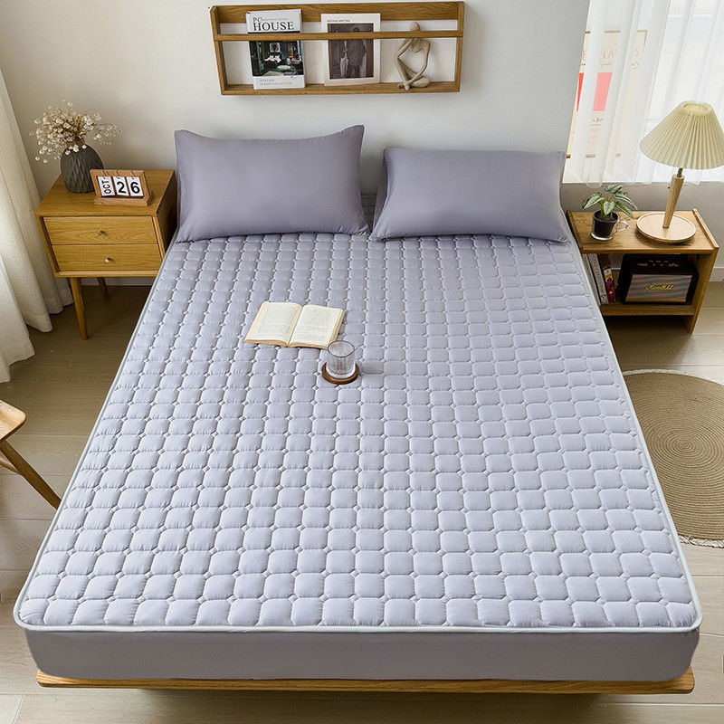 1cm - 5cm Thickness Full Size Mattress Topper Fitted Sheet Waterproof Mattress Protector Queen