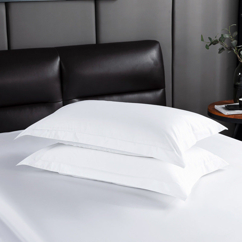 Hypoallergenic Solid Color White Pillow Covers Luxury Pillow Covers Customized Color