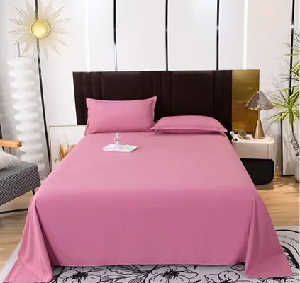 All Season Hypoallergenic Plain Bed Sheet Set In White Blue Green More Colors